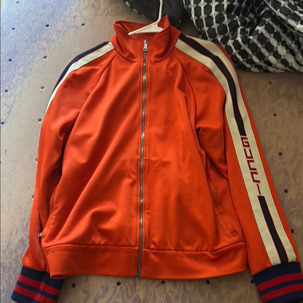 Gucci Orange Track Jacket